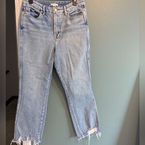 Light Blue Good American Skinny Jeans